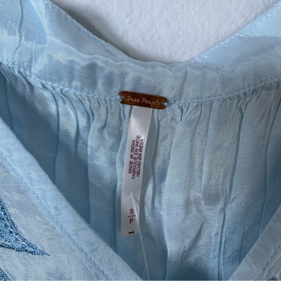 Free People Sahara Embroidered Crop Top - Picture 6 of 10